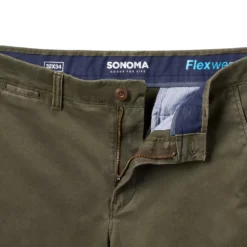 Big & Tall Sonoma Goods For Life™ Flexwear Stretch Chino Pants -Sonoma Style 2812015 ALT2