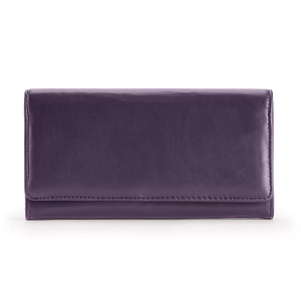 Sonoma Goods For Life® Lambskin Leather RFID-Blocking Full Clutch 1 Sonoma Goods For Life® Lambskin Leather RFID-Blocking Full Clutch