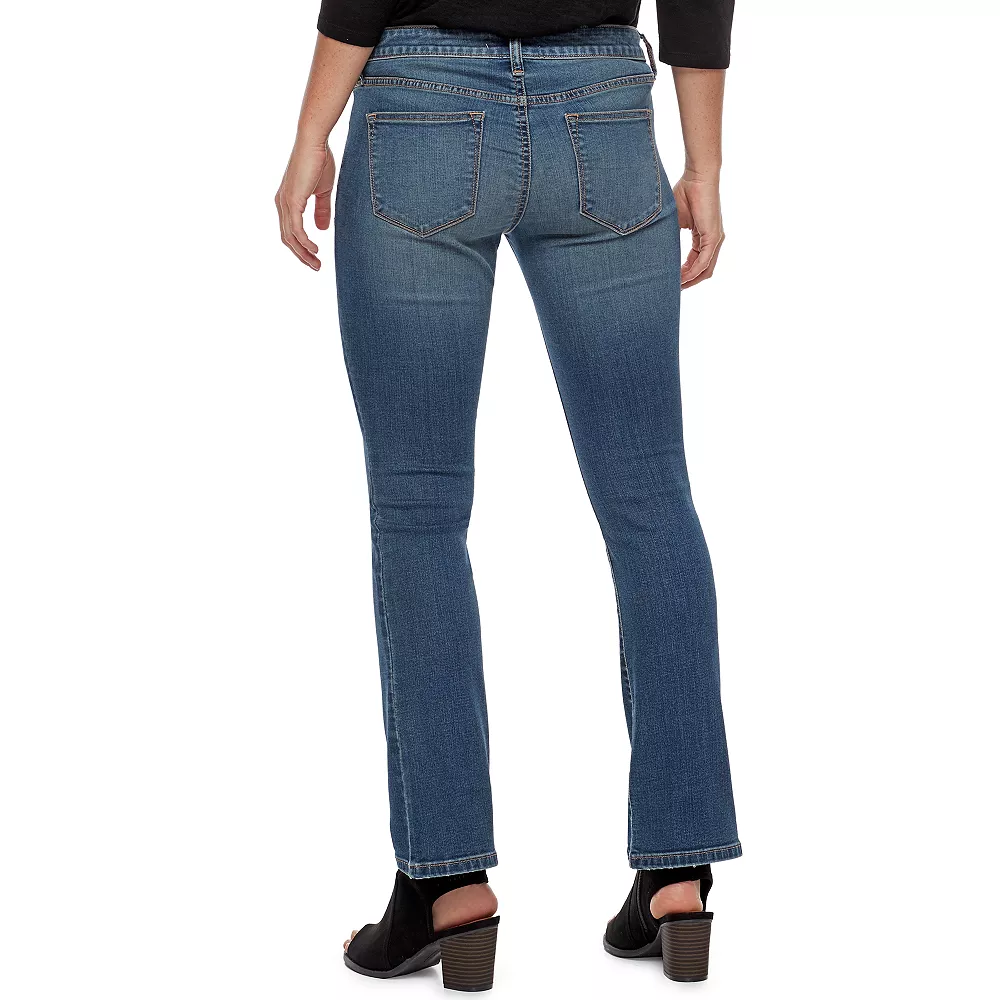 Petite Sonoma Goods For Life® Midrise Bootcut Jeans 2 Petite Sonoma Goods For Life® Midrise Bootcut Jeans - Image 2