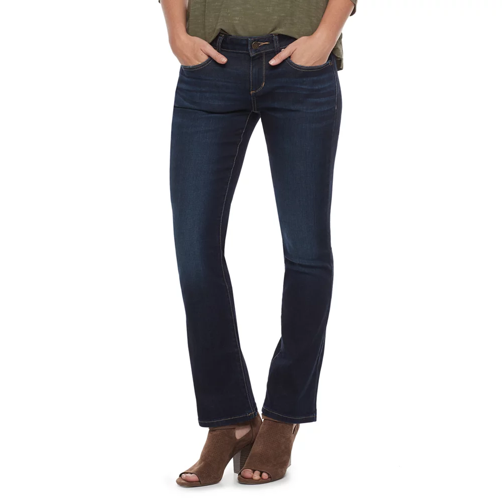 Petite Sonoma Goods For Life® Midrise Bootcut Jeans 1 Petite Sonoma Goods For Life® Midrise Bootcut Jeans