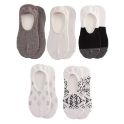 Women's Sonoma Goods For Life® 5-Pack No-Show Socks -Sonoma Style 4133288 ALT15