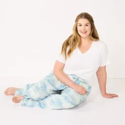 Plus Size Sonoma Goods For Life® Knit Pajama Pants -Sonoma Style 4212360 ALT3
