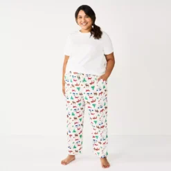 Plus Size Sonoma Goods For Life® Knit Pajama Pants