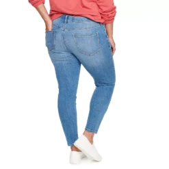 Plus Size Sonoma Goods For Life® Premium Mid-Rise Skinny Jeans -Sonoma Style 4916151 ALT