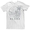 Men's Sonoma Goods For Life® Aloha Palm Tree Beach Line Art Portrait Tee