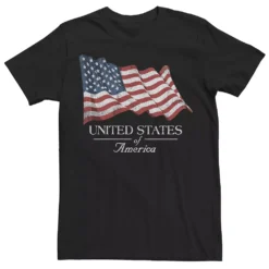 Men's Sonoma Goods For Life® United States Of America Waving Flag Portrait Tee