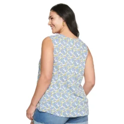 Plus Size Sonoma Goods For Life® V-Neck Tank -Sonoma Style 5226888 ALT