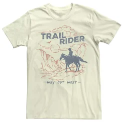 Men's Sonoma Goods For Life® Trail Rider Way Out West Cowboy Silhouette Tee