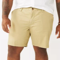 Big & Tall Sonoma Goods For Life® Regular-Fit Flex Flat-Front Shorts