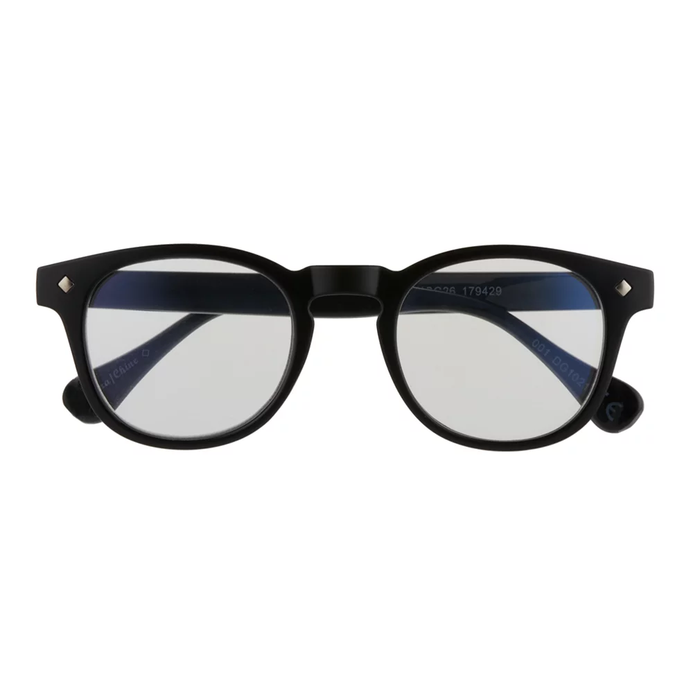 Men's Sonoma Goods For Life® 49mm Round Blue Light Glasses 2 Men's Sonoma Goods For Life® 49mm Round Blue Light Glasses - Image 2