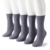 Women's Sonoma Goods For Life® 5-Pack Roll Top Crew Socks