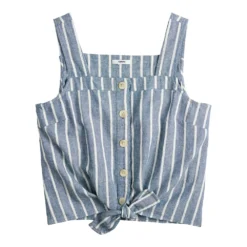 Women's Sonoma Goods For Life® Tie-Hem Squareneck Tank -Sonoma Style 5510685 ALT5