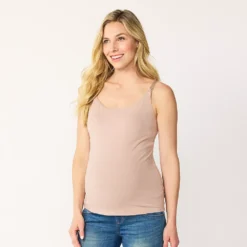 Maternity Sonoma Goods For Life® Nursing Shelf Cami -Sonoma Style 5560294 ALT3