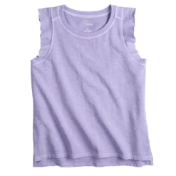 Women's Sonoma Goods For Life® French Terry Flutter-Sleeve Top -Sonoma Style 5576747 ALT5