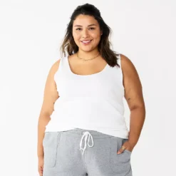 Plus Size Sonoma Goods For Life® Layering Tank