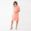 Maternity Sonoma Goods For Life® Squareneck Tiered Dress