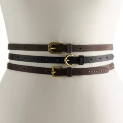Women's Sonoma Goods For Life® 3-for-1 Thin Belt Set