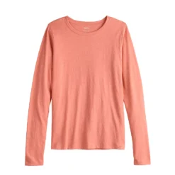 Women's Sonoma Goods For Life® Everyday Crewneck Long Sleeve Tee -Sonoma Style 5625802 ALT5