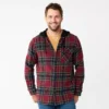 Men's Sonoma Goods For Life® Hooded Flannel Button-Down Shirt