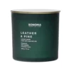 Sonoma Goods For Life® Leather & Pine 13-oz. Candle Jar