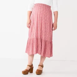 Maternity Sonoma Goods For Life® Smocked Waist Skirt
