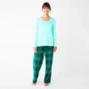 Women's Sonoma Goods For Life® Flannel Pajama Pants & Pajama Top Sleep Set