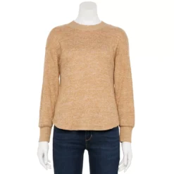 Petite Sonoma Goods For Life® Mockneck Waffle Top