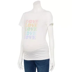Maternity Sonoma Goods For Life® Short Sleeve Crewneck Tee