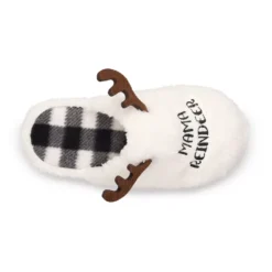 Sonoma Goods For Life Woman's Jammies For Your Families® Reindeer Slippers -Sonoma Style 5743900 ALT4