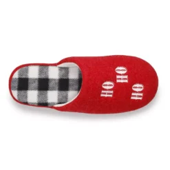 Sonoma Goods For Life Men's Jammies For Your Families® Ho! Ho! Ho! Slippers -Sonoma Style 5743968 ALT4