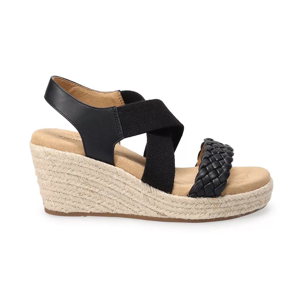 Sonoma Goods For Life® Coraa Women's Espadrille Wedge Sandals 2 Sonoma Goods For Life® Coraa Women's Espadrille Wedge Sandals - Image 2