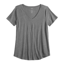 Women's Sonoma Goods For Life® Essential V-Neck Tee -Sonoma Style 5824995 ALT5