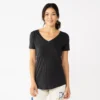 Women's Sonoma Goods For Life® Essential V-Neck Tee