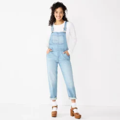 Women's Sonoma Goods For Life® Cropped Jean Overalls
