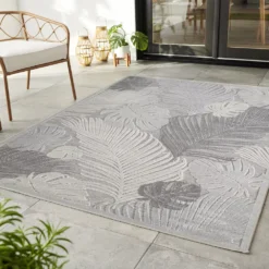 Sonoma Goods For Life® Indoor/Outdoor Palm Leaves Rug -Sonoma Style 5864834 ALT2