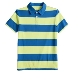 Boys 8-20 Sonoma Goods For Life® Adaptive Easy Dressing Striped Polo