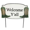 Sonoma Goods For Life® Welcome Y'all Cowboy Boots Garden Stake