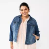 Plus Size Sonoma Goods For Life® Premium Denim Jacket