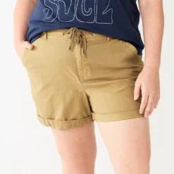 Plus Size Sonoma Goods For Life® Utility Shorts