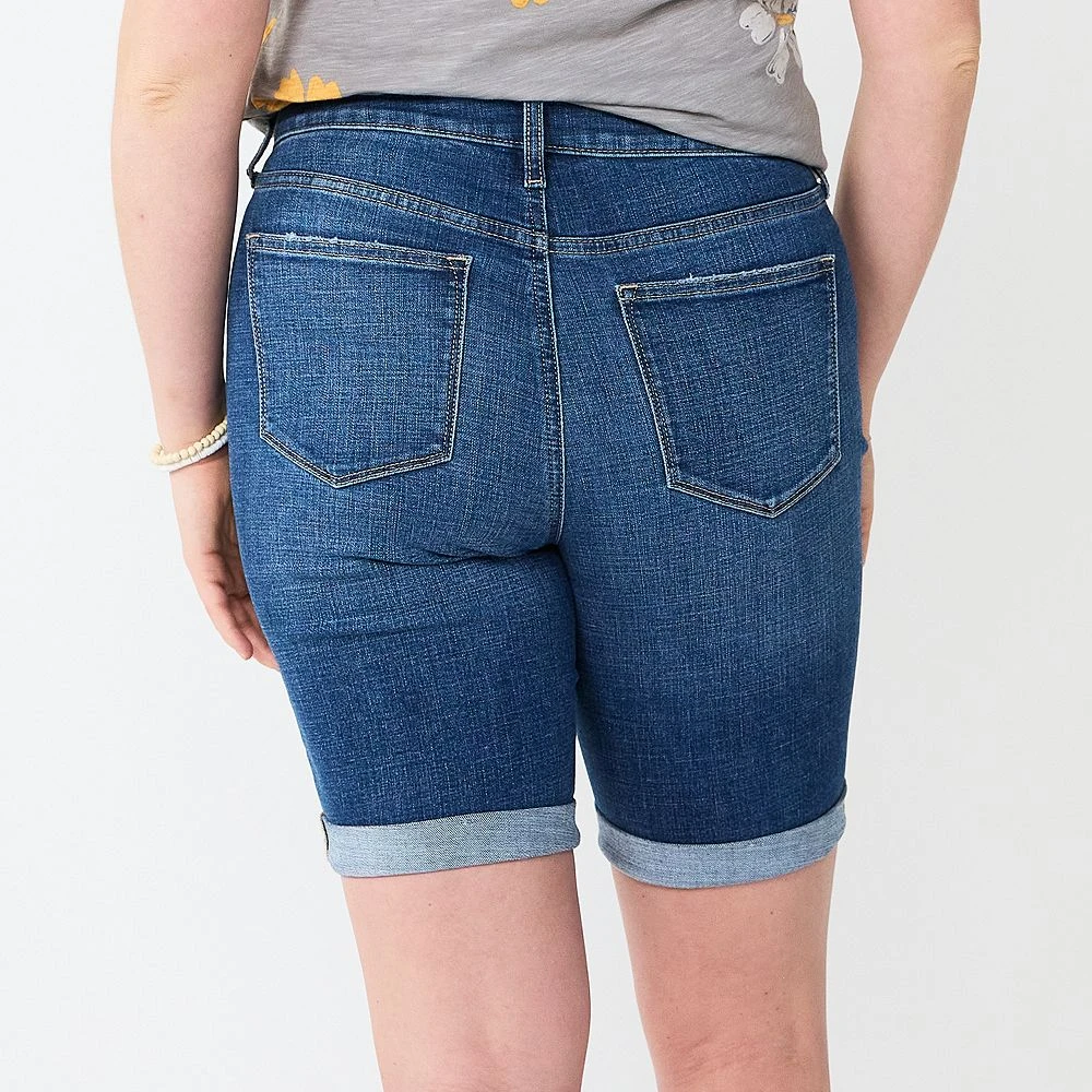 Women's Sonoma Goods For Life® Denim Bermuda Shorts 2 Women's Sonoma Goods For Life® Denim Bermuda Shorts - Image 2