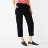 Petite Sonoma Goods For Life® Cargo Utility Capri Pants
