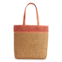 Sonoma Goods For Life® Straw Shopper Tote Bag