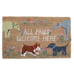 Sonoma Goods For Life® "All Paws Welcome Here" Doormat