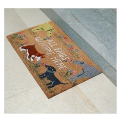 Sonoma Goods For Life® "All Paws Welcome Here" Doormat -Sonoma Style 5934602 ALT3