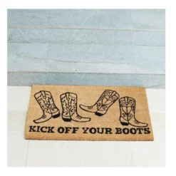 Sonoma Goods For Life® "Kick Off Your Boots" Doormat -Sonoma Style 5934606 ALT2