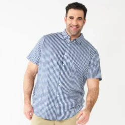 Big & Tall Sonoma Goods For Life® Performance Button-Down Shirt