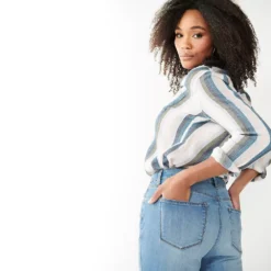 Women's Sonoma Goods For Life® Curvy High-Waisted Skinny Jeans -Sonoma Style 6120421 ALT6